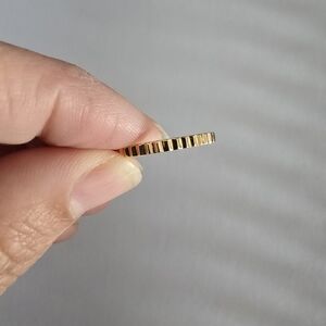 14k Mejuri Eternity Line Ring Size 7 For Floatedthere